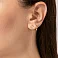 Серьги из красного золота (арт. 1091943) – изображение 2