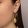 Серьги из желтого золота Francelli (арт. е1091749ж) – изображение 3