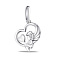 Серебряный кулон Сердце (арт. 7503/39214р) – изображение 1