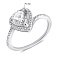 Серебряное кольцо с фианитами (арт. 7501/7056) – изображение 2