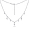 Серебряное колье Молнии с фианитами (арт. 7507/1827) – изображение 2