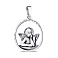 Серебряная подвеска Ангел (арт. 7903/3995) – изображение 1
