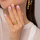 Каблучка м'яка з жовтого золота Francelli (арт. 1401092ж) – зображення 2