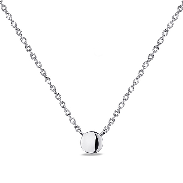 Серебряное колье без камней (арт. 7507/1784) – изображение 1