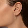Золотые серьги с фианитами (арт. 110556) – изображение 3