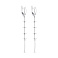 Сережки-подвески из серебра Trendy Style (арт. 7502/4226) – изображение 1