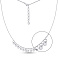 Серебряное колье Монета без камней (арт. 7507/2233) – изображение 1