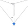 Серебряное колье Звезда с опалом (арт. 7507/КЛ2ОПГ/428) – изображение 3