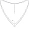 Двойное серебряное колье (арт. 7507/1891) – изображение 3