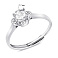 Серебряное кольцо с фианитами (арт. 7501/8052) – изображение 2