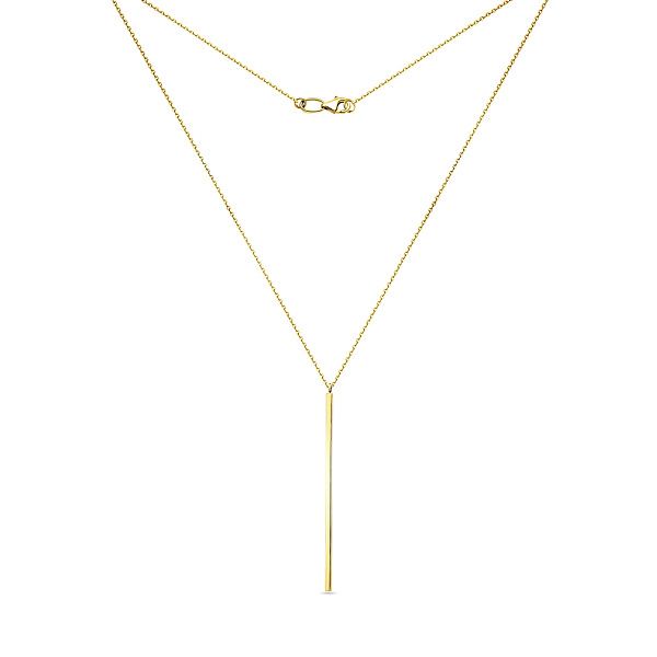 Золотое колье без камней (арт. 350907ж) – изображение 2