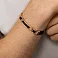 Браслет из каучука и золота (арт. 3261308о) – изображение 2