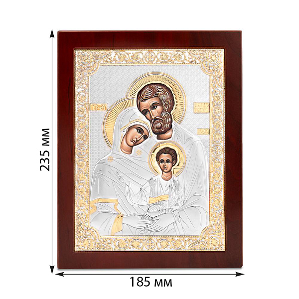 Ікона Святе Сімейство (235х185 мм) (арт. PR-5/005G/K) – зображення 2