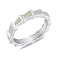 Серебряное кольцо с опалом (арт. 7501/6735Поб) – изображение 1