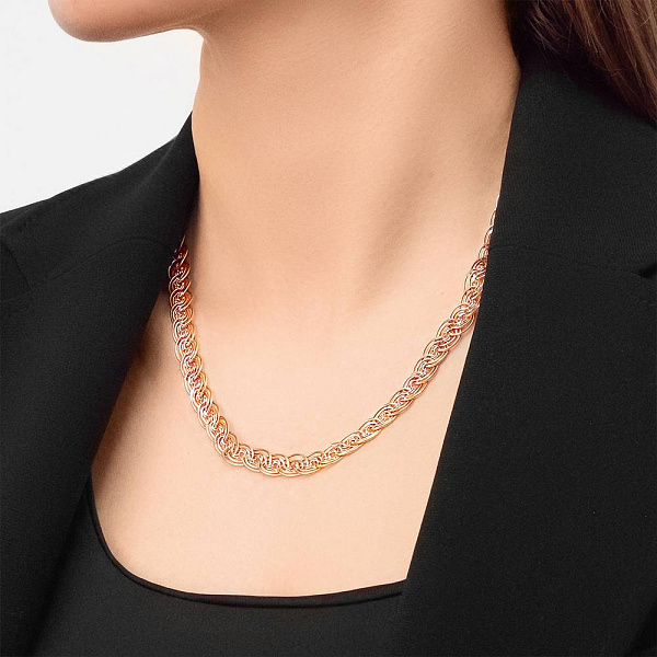 Колье из красного золота (арт. 350245) – изображение 2