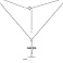Серебряное колье без камней (арт. 7507/1932) – изображение 3
