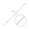 Браслет из серебра "Украина" без камней (арт. 7509/493брп) – изображение 2