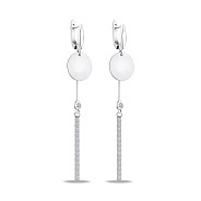 Фото Сережки из серебра Trendy Style с подвесками (арт. 7502/4252)