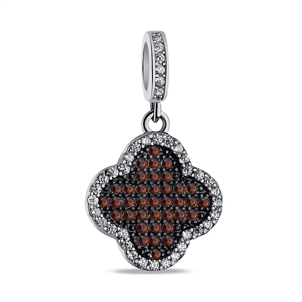 Серебряный подвес с фианитами (арт. 7503/4081/15акр) – изображение 1