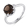 Серебряное кольцо с раухтопазом (арт. 7501/2180494Рх) – изображение 1