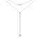 Серебряное колье-галстук с шариками (арт. 7507/2250) – изображение 2