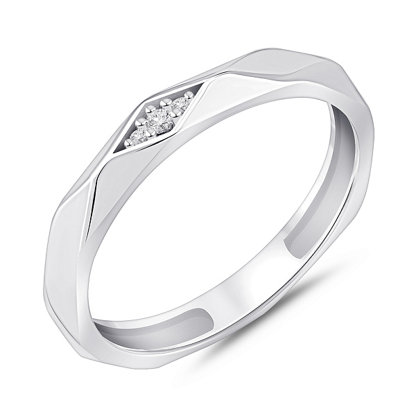 Серебряное кольцо с фианитами (арт. 7501/663К) – изображение 1