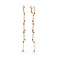 Серьги-подвески из красного золота (арт. 107628) – изображение 1