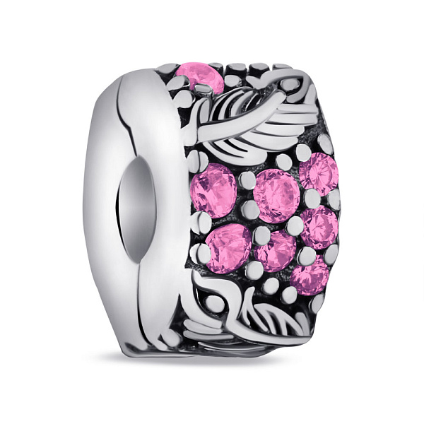 Серебряный шарм с альпинитами (арт. 7903/4248амлн) – изображение 1