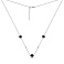 Серебряное колье с ониксом (арт. 7507/2319/7оз) – изображение 2
