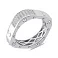 Серебряное кольцо с дорожкой из фианитов (арт. 7501/8326) – изображение 1
