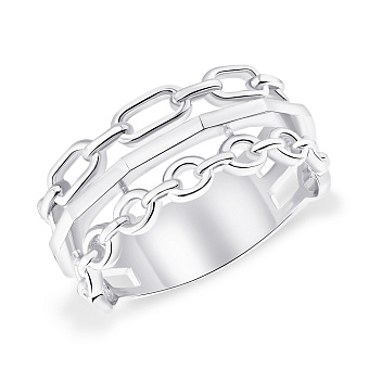 Фото Тройное кольцо из серебра Trendy Style (арт. 7501/5581)