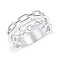 Тройное кольцо из серебра Trendy Style (арт. 7501/5581) – изображение 1