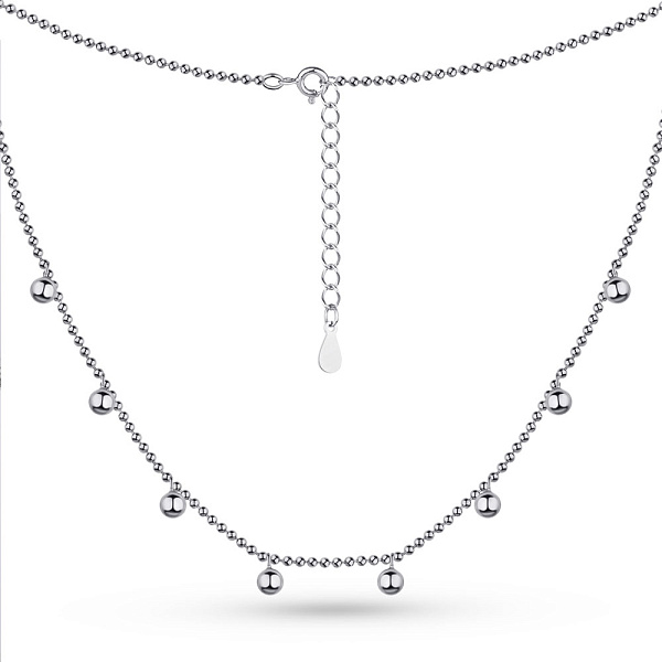 Серебряное колье (арт. 7507/1826) – изображение 2