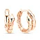 Серьги из красного золота Змея (арт. 1091093/15) – изображение 1