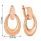 Серьги-подвески из красного золота (арт. 1092090) – изображение 4