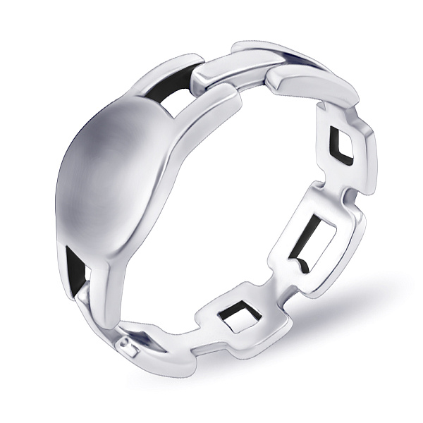 Серебряное кольцо без камней (арт. 7901/6075) – изображение 1