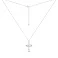 Серебряное колье Ангел с фианитами (арт. 7507/2431) – изображение 2