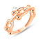 Кольцо из красного золота (арт. 156340) – изображение 6