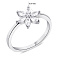 Серебряное кольцо "Цветок" с фианитами (арт. 7501/5976) – изображение 2