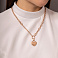 Массивное золотое колье Сердце (арт. 353029) – изображение 2