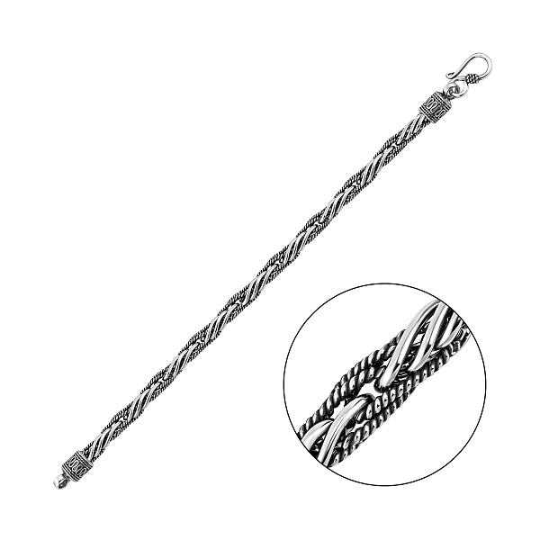 Серебряный браслет с чернением (арт. 7909/5214ч) – изображение 1