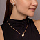 Кулон из золота Бабочка без камней (арт. 440489) – изображение 3