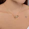 Колье из желтого золота Бантики Francelli (арт. е352976жб) – изображение 3