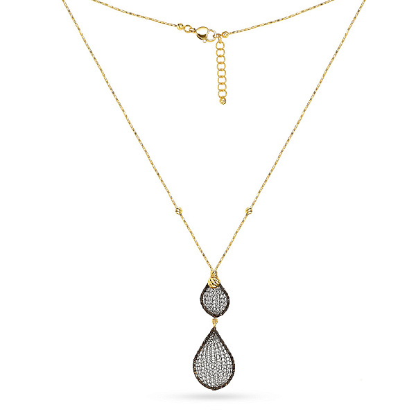Золотое колье Francelli (арт. 351330жкр) – изображение 2
