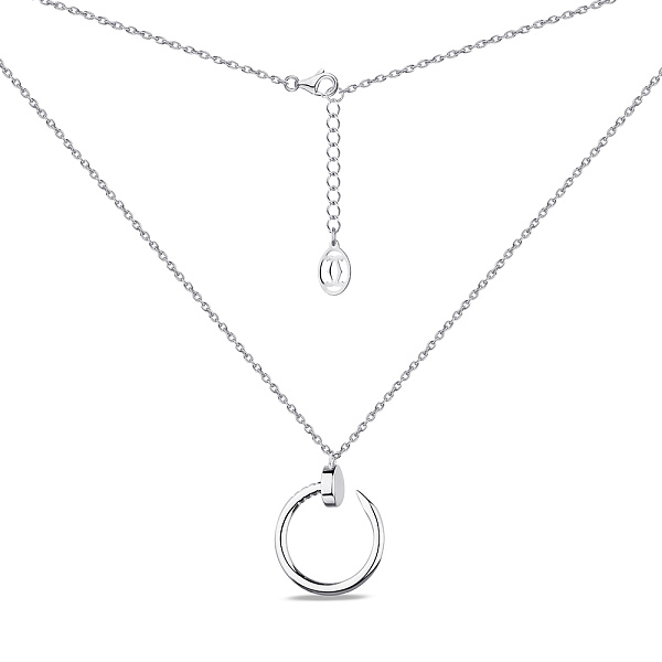 Колье серебряное с подвеской (арт. 7507/1663) – изображение 2