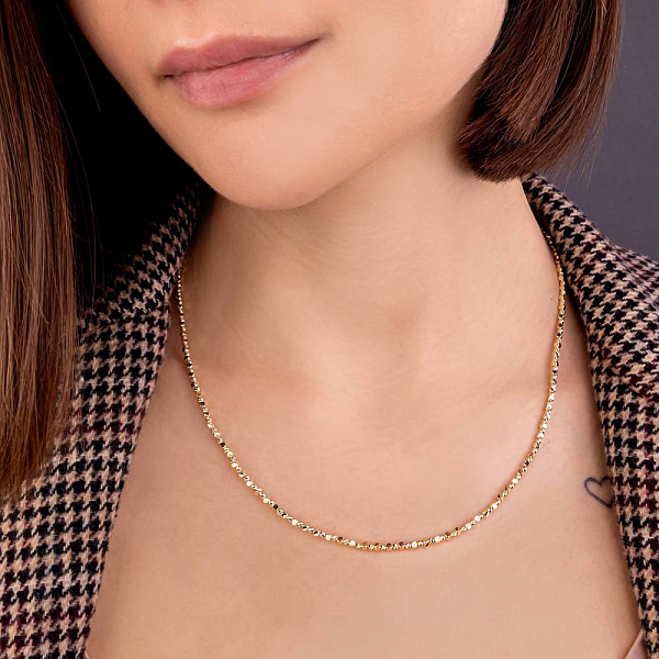 Золотое колье Francelli (арт. 351241ж) – изображение 2