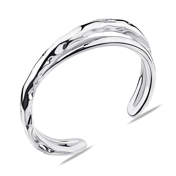 Безразмерное кольцо из серебра (арт. 7501/6204) – изображение 1