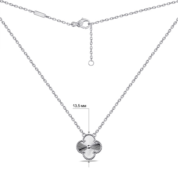 Колье из серебра без камней (арт. 7507/1985/15) – изображение 3