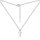 Колье серебряное Крестик (арт. 7507/1146) – изображение 2