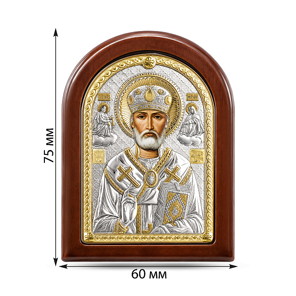 Ікона Миколай Чудотворець (арт. A-1/003G/K) – зображення 2